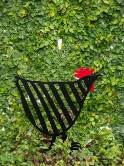 Chicken Friends Garden Stake -Pots - Planters Store 8612015 071 tif