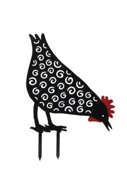 Chicken Friends Garden Stake -Pots - Planters Store 8612015 4545 tif