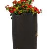 Impressions Bali 50 Gallon Rain Saver - Planter Top -Pots - Planters Store 8612316 01v impressions bali 50 gallon rain saver barrel with planter top