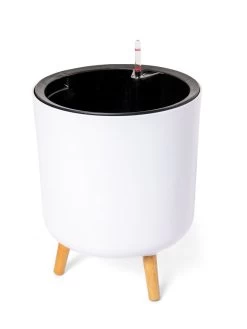 Ava Self-Watering Round Planter 14 Ava Self-Watering Round Planter -Pots - Planters Store 8612692 299 ava self watering round planter white