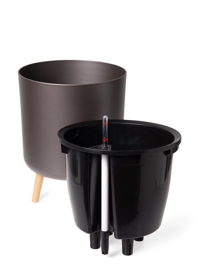 Ava Self-Watering Round Planter 10 Ava Self-Watering Round Planter - Image 8