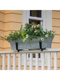 Achla Designs Handrail Flowerbox Bracket Kit For Rail -Pots - Planters Store 8612883 03v