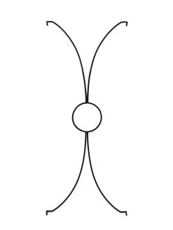 Achla Aurora Trellis Center Link