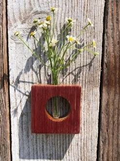 Wine Barrel Counter Top Vase Or Propagation Station