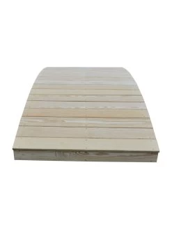 Plank Garden Bridge Unfinished 4' X 12' 10 Plank Garden Bridge Unfinished 4' X 12' -Pots - Planters Store 8613126 04v