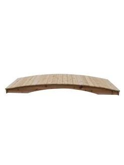 Plank Garden Bridge Unfinished 4' X 10' -Pots - Planters Store 8613127 02v 2
