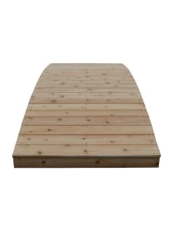 Plank Garden Bridge Unfinished 4' X 8' -Pots - Planters Store 8613127 04v 1