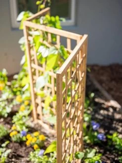Bamboo Zig-Zag Trellis 24" X 36" -Pots - Planters Store 8613151 6459