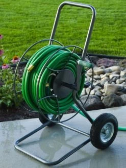 Yard Butler® Two Wheel Hose Truck -Pots - Planters Store 8613163 02v