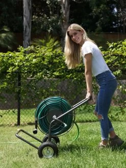 Yard Butler® Two Wheel Hose Truck -Pots - Planters Store 8613163 03v