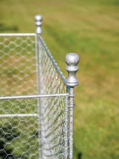Tall Chicken Wire Critter Fence Extension Panel, Set Of 2 -Pots - Planters Store 8613260 0082