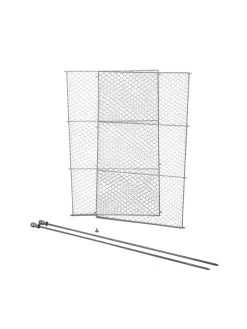 Tall Chicken Wire Critter Fence Extension Panel, Set Of 2 -Pots - Planters Store 8613262 6063 tall chicken wire critter fence extension panel set of 2 galvanized