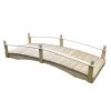 Acorn Garden Bridge Unfinished 4' X 12' -Pots - Planters Store 8613403 02v acorn garden bridge unfinished 4 foot x 12 foot