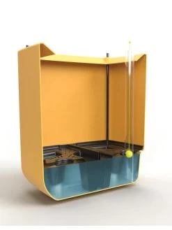 Oasis Self-Watering Tomato Planter With Trellis -Pots - Planters Store 8613440 crosssection