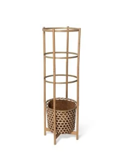 Elevated Bamboo Tomato Planter And Trellis -Pots - Planters Store 8613502 4683 elevated bamboo tomato planter and trellis