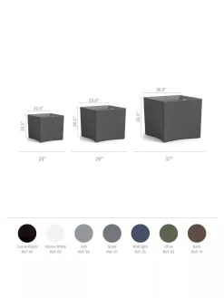 TruDrop One Pinch Planter, 29" Diameter 7 TruDrop One Pinch Planter, 29" Diameter -Pots - Planters Store 8613631 05V 3 4 2