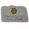 Dogs Leave Paw Prints Memorial Stone -Pots - Planters Store 8614135 01V 3 4 dogs leave paw prints memorial stone