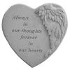 Always In Our Thoughts Memorial Stone -Pots - Planters Store 8614137 01V 3 4 always in our thoughts memorial stone